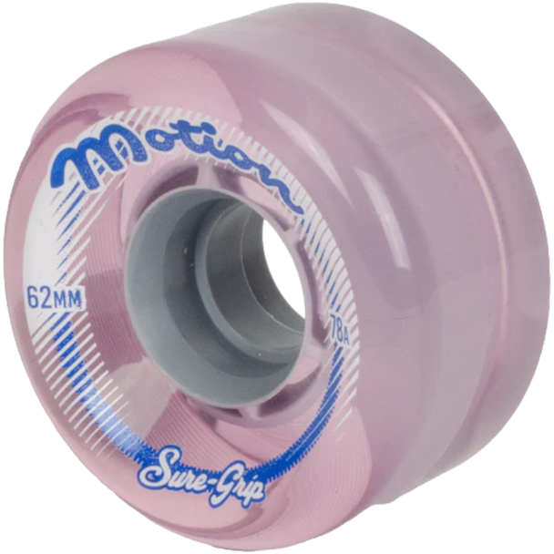 Sure Grip - Old Style Pink Motion 62mm Outdoor Wheels ( 4 Pack )