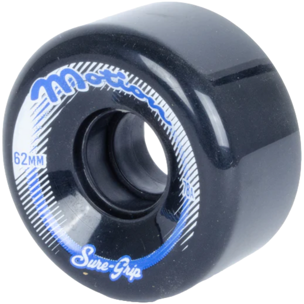 Sure Grip - Black Motion 62mm Outdoor Wheels ( 4 Pack )