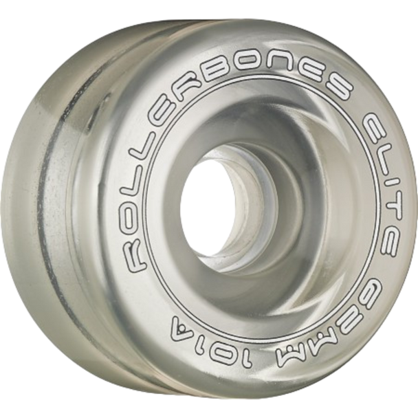 Rollerbones - Art Elite 62mm 101a Clear Competition Wheels ( 8 pack )