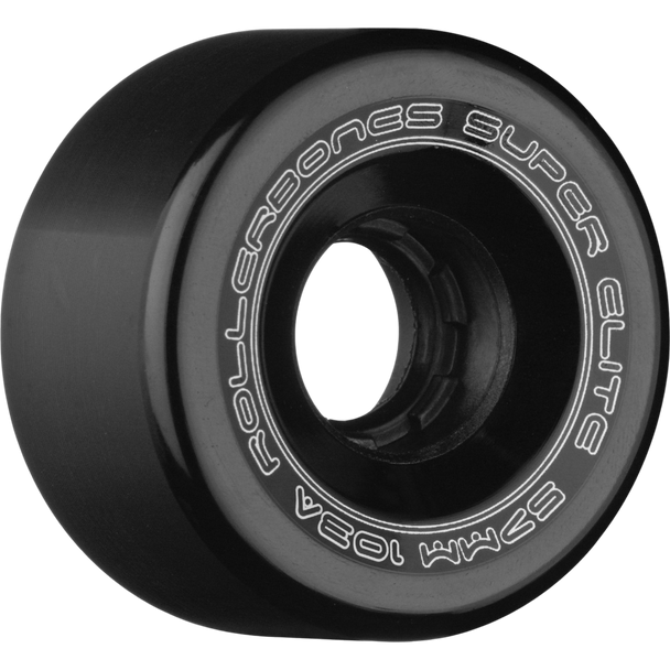 Rollerbones - Art Elite 57mm 103a Black Competition Wheels ( 8 pack )