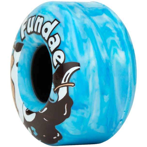 Moxi Skates - Blue (Birthday Cake) Fundae Skatepark / Street wheel ( set of 4 )