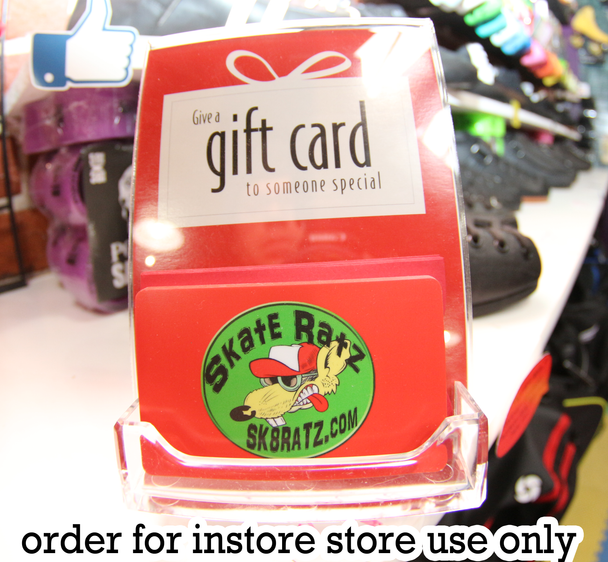 Gift Card - order this card for instore use only