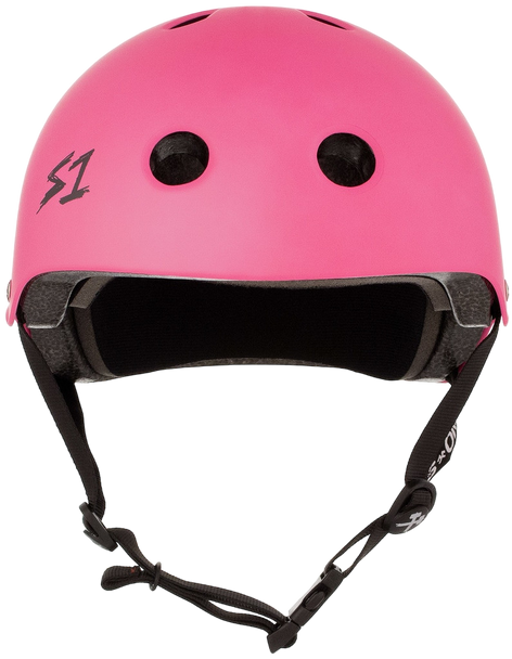 S1 Lifer Helmet - Pink Matte | Adult Skate Helmets from S-One