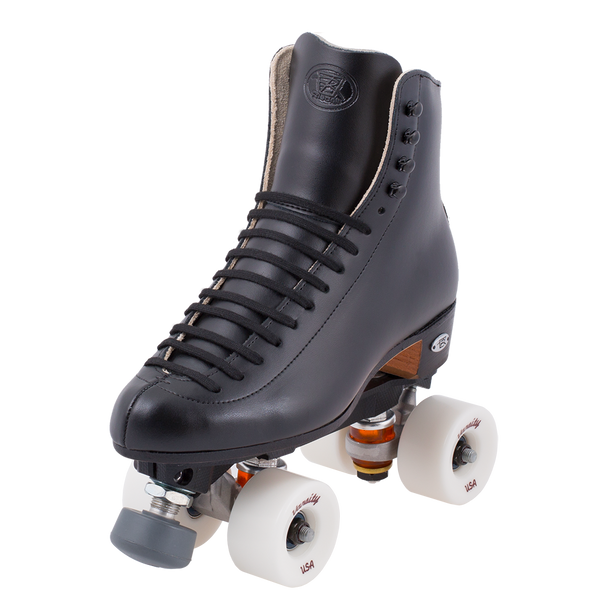 Riedell Skates - Black Epic 220 indoor - Mens's Artistic Skate Sets