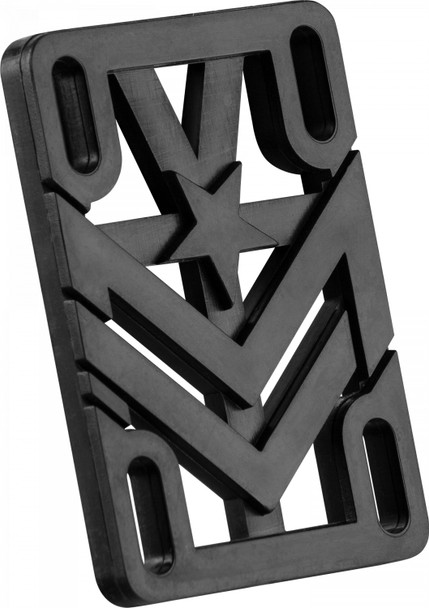 Mini Logo - 1/4 inch Riser Pads - set of two ( .25 inch skateboard risers )