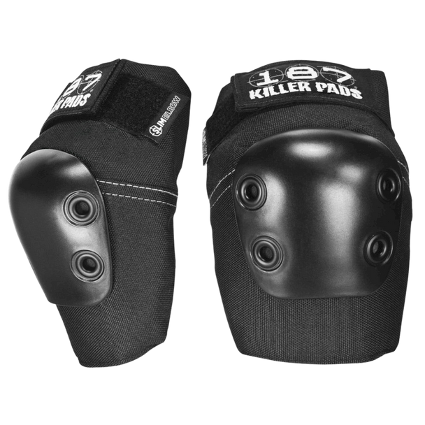 187 Killer Pads - Slim Elbow Pad - Black | Skateboard | Roller Skate | Inline