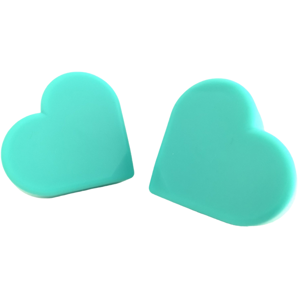 Grindstone - Heartstopper Toe Stops 5/8 stem ( sold in pairs ) - Turquoise Tejas