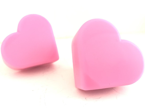 Grindstone - Heartstopper Toe Stops 5/8 stem ( sold in pairs ) - BB Pink