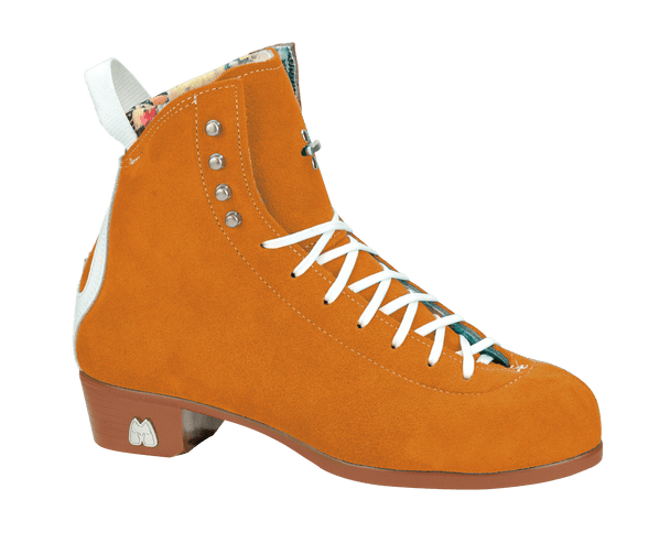 Moxi Skates -  ( In stock ) custom Clementine bright orange Jack boots & skate packages