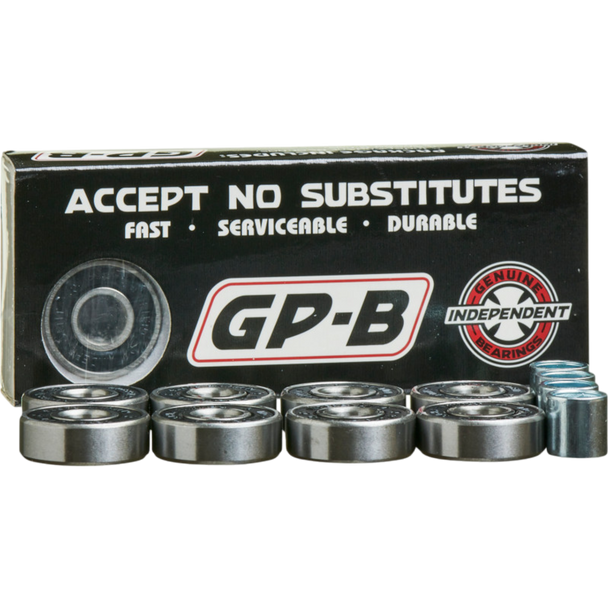 Independent GP-B Skateboard Bearings  set of 8 bearings ( 8mm )