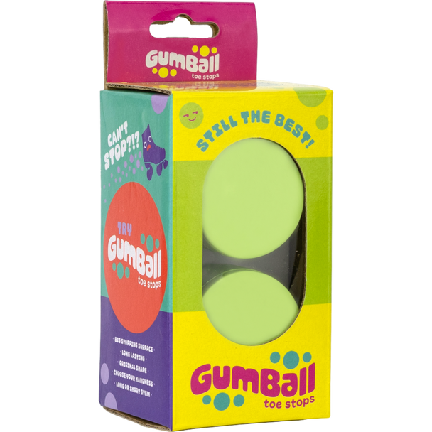 Gumball Toe Stops Long Stem 75a ( Lime ) - gumballs from GRNMNSTR