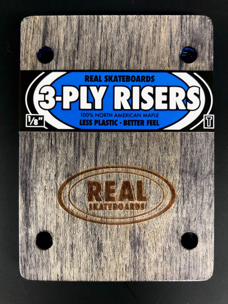 Real - 3 Ply Thunder Risers - 1/8 inch - set of 2
