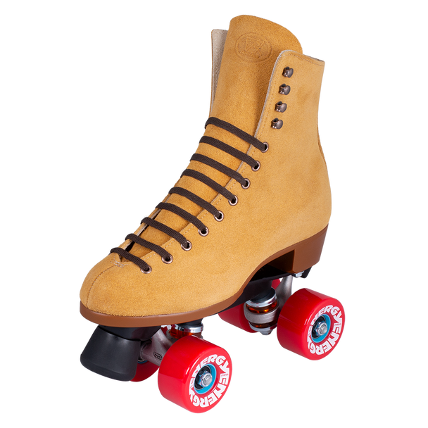 Riedell Skates - Tan 135 Zone Outdoor Roller Skate Set