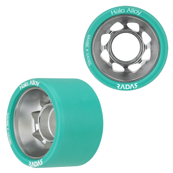 Radar - Halo Alloy Roller Derby Wheels ( 4 pack )