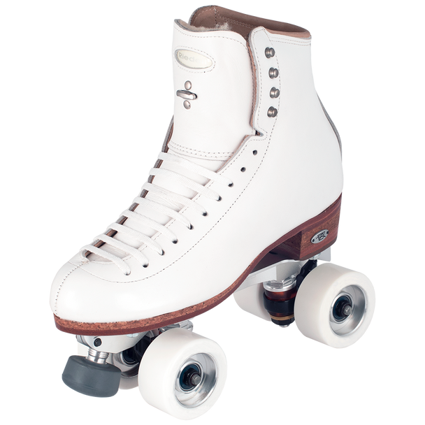 Riedell Skates - white 336 Tribute - Boots and packages