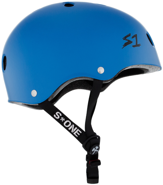 S1 Lifer Helmet - Cyan Matte | Adult Skate Helmets from S-One