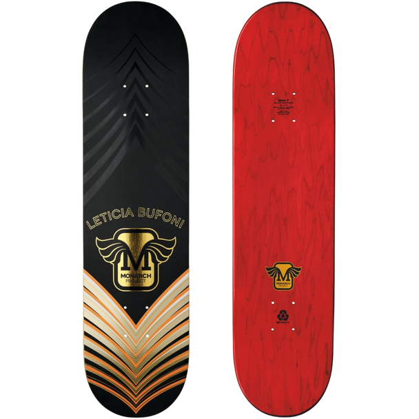 Monarch Project - 8.375 Leticia Bufoni Horus R7 Skateboard Deck - Orange