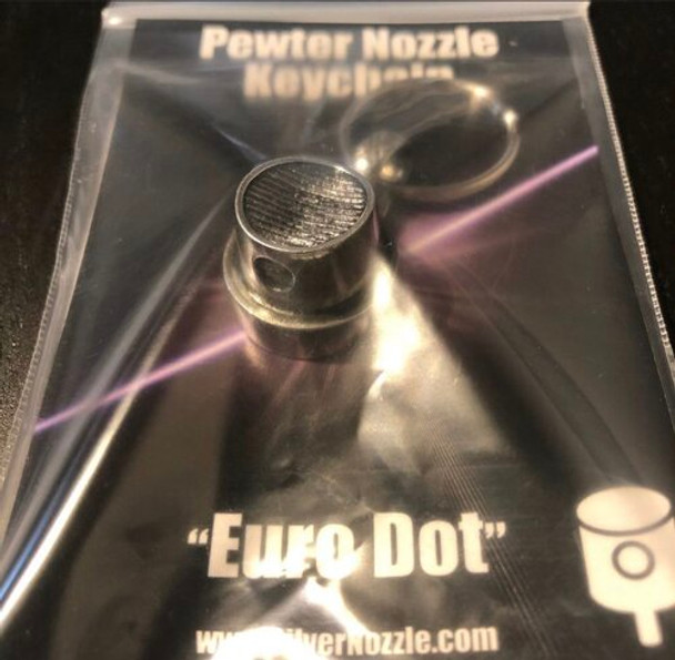 Meericle Mfg. - Euro Nozzle - Pewter Keychain