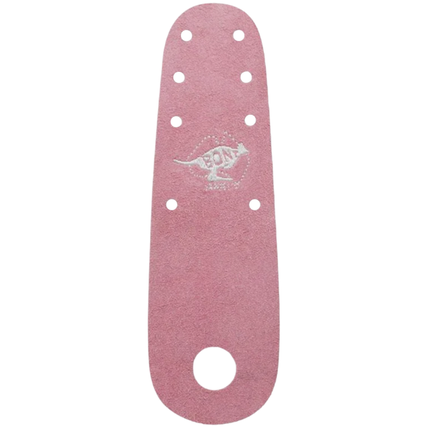 Bont - Cherry Blossom Pink Flat Suede Roller Skate Toe Guards Protectors