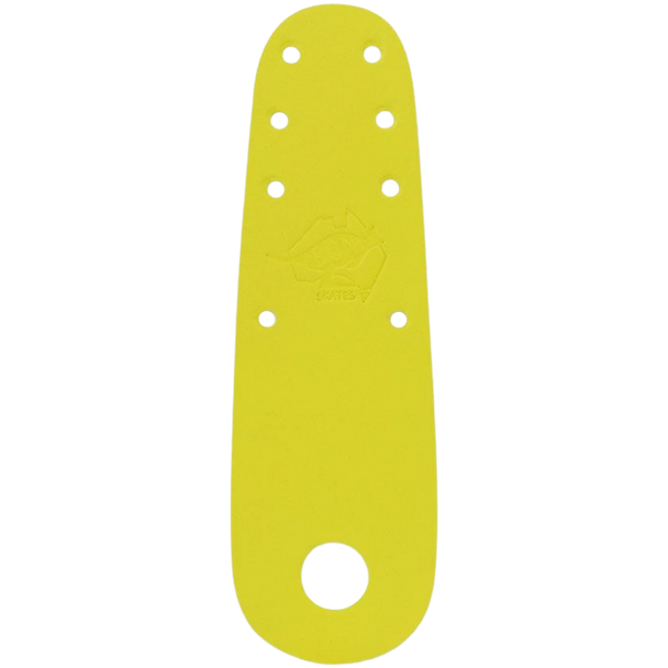 Bont - Super Yellow Flat Leather Roller Skate Toe Guards Protectors