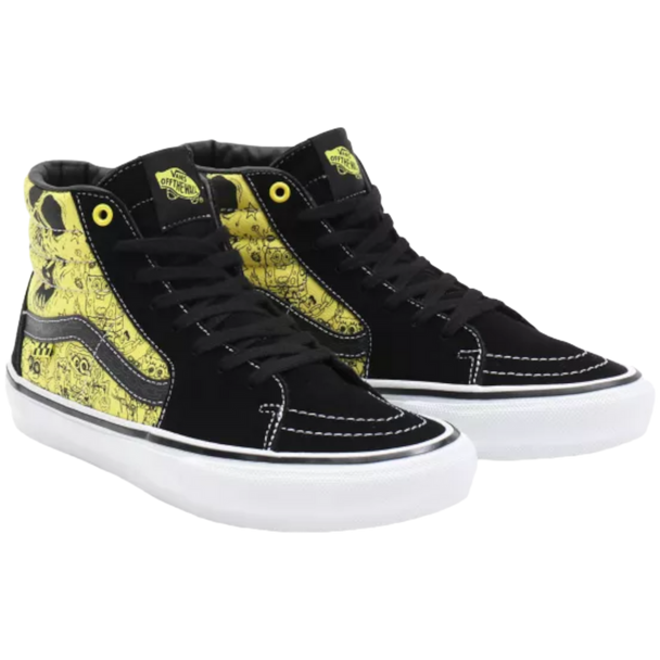 Vans custom Roller Skates  - Sk8 - Hi Pro Mike Gigliotti Vans x Spongebob - made with Vans shoes