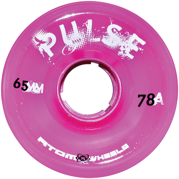 Atom Wheels - Pulse Pink - set of 4 outdoor