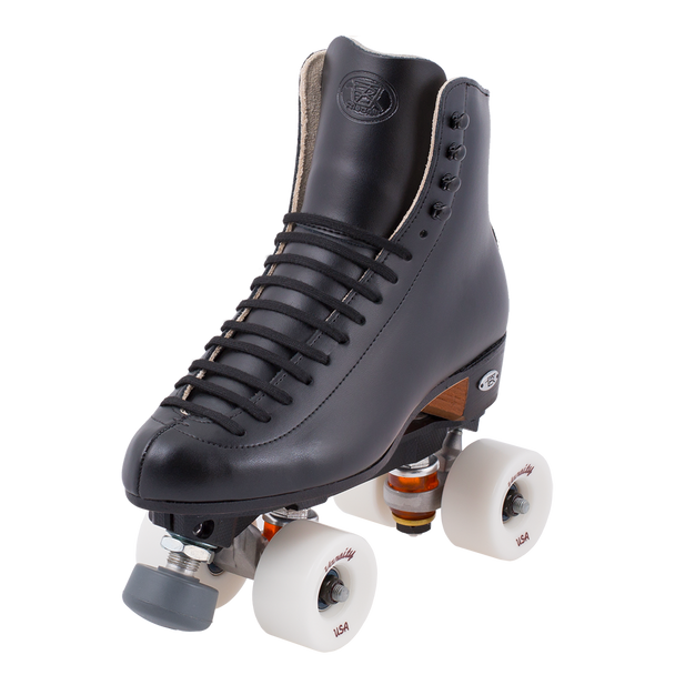 In Stock Riedell Skates - Size 13 Black Epic 220 indoor - Artistic Skate Sets