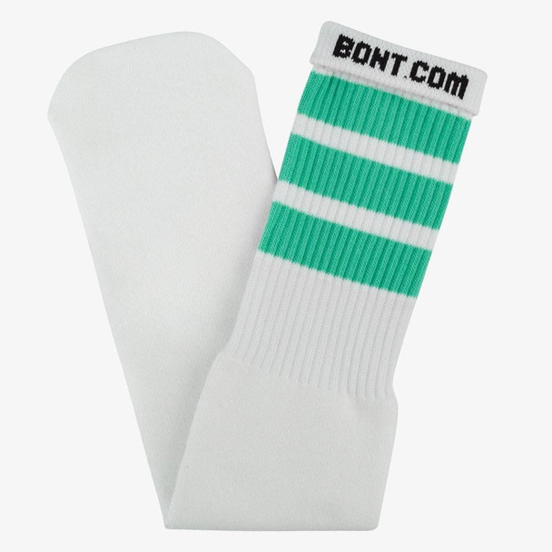 Bont - Misty Teal Triple Stripe Knee High Skater Tube Socks