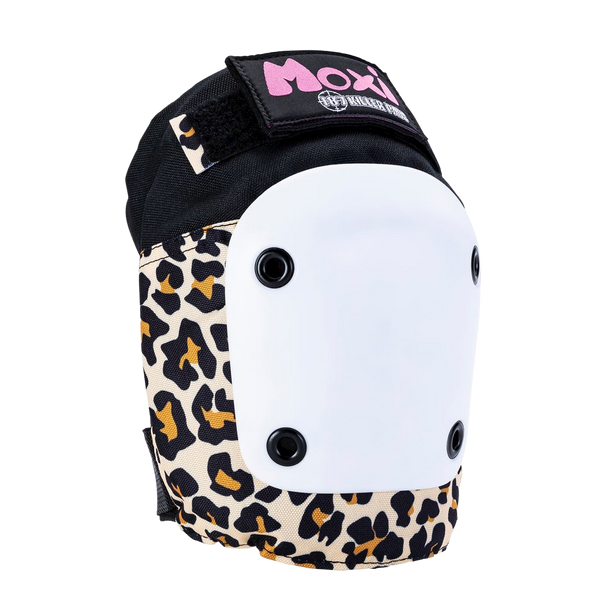 187 Killer Pads - Kids Moxi Leopard JR Super Six Pack - Knee Elbow & Wrist Safety Gear Set