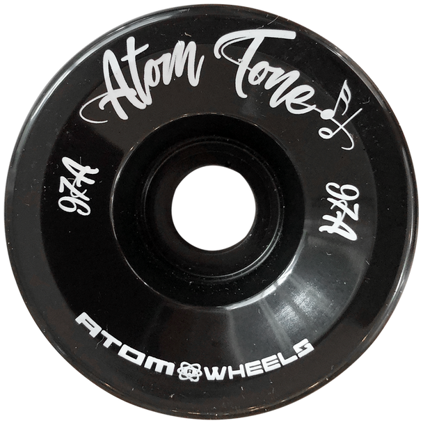 Atom Wheels - Tone Rhythm Wheel 97a Black - set of 4 Wheels