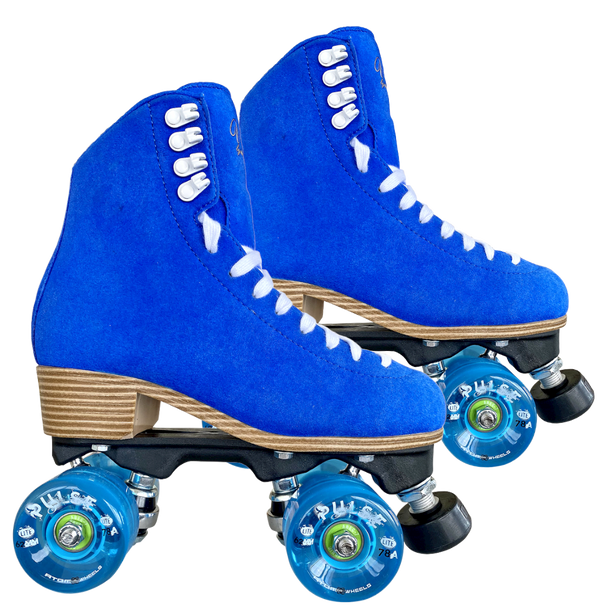 Jackson - Vista Blue Skates with Viper Nylon plates | outdoor Rollerskates