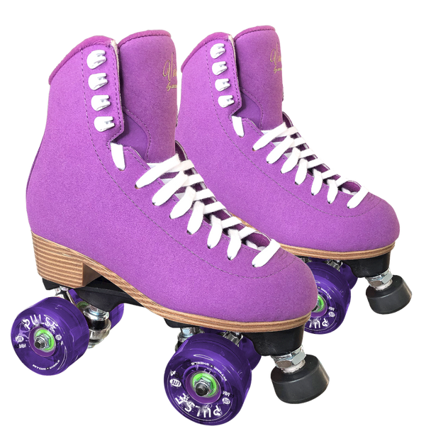 Jackson - Vista Purple Skates with Viper Nylon plates | outdoor Rollerskates