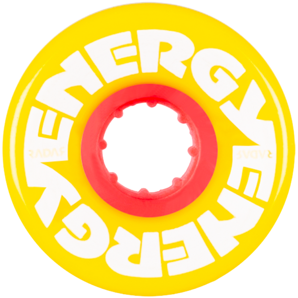 Radar - Yellow Energy 57 Outdoor Wheels ( 4 pack )