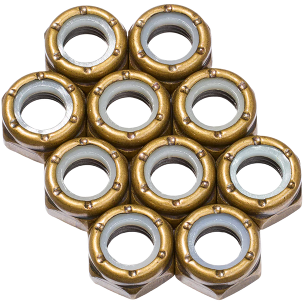 Defiant Upgrades - Steam Punk 8mm Axle Nuts ( Set of 10 )