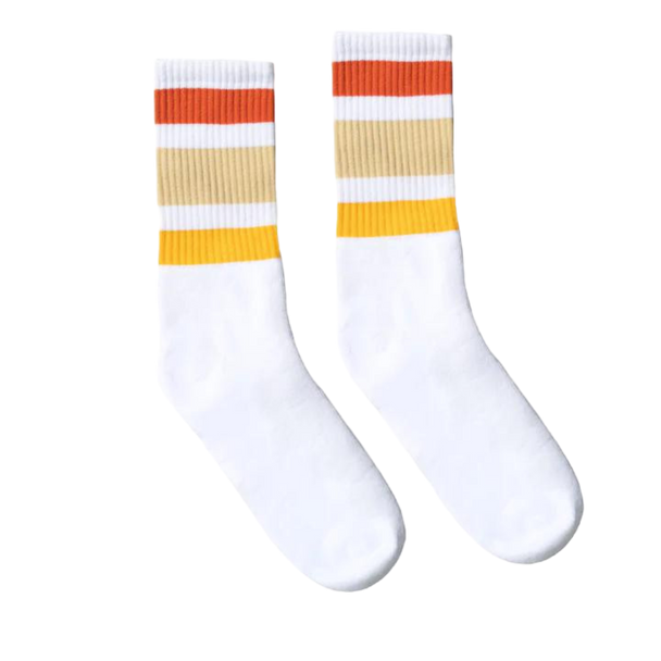 Socco - Sunset Shades Socks | White