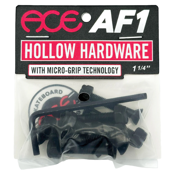 Ace - Hollow Bolts w/ Grippers Allen 1 1/4"