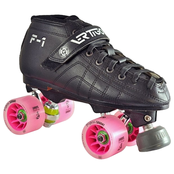 Atom Skates - Womens Size 5 Luigino F1 Poison Roller Derby Skate Package