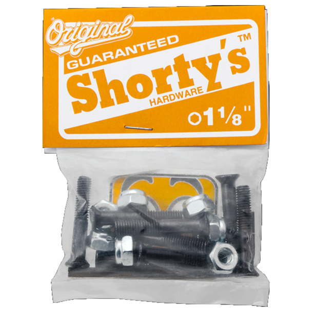 Shorty's - Original Allen Head Skateboard Mounting Hardware - Includes 8 Bolts  / 8 Lock nuts and an Allen Wrench