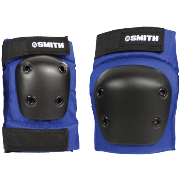 Smith Scabs Safety Gear - Youth Blue Knee & Elbow Pack