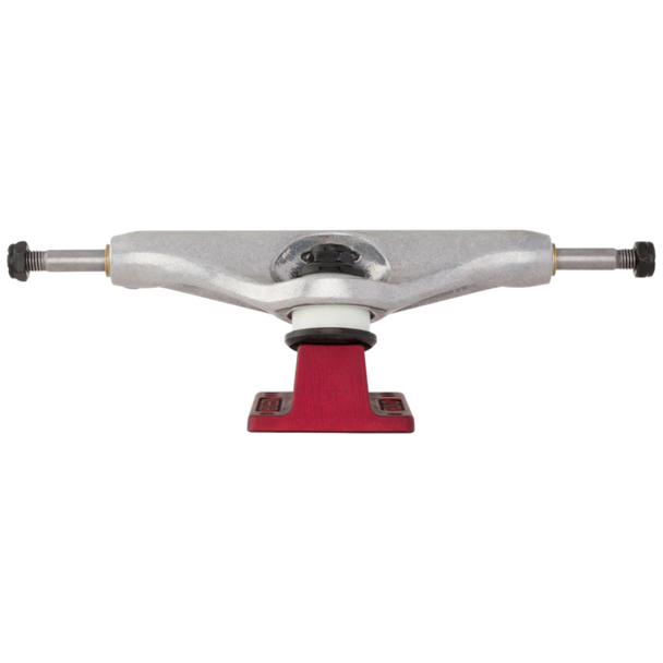 Independent - Hollow Delfino Silver Red Stage 11 Skateboard Trucks (sold of pairs)