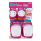 187 Killer Pads - Moxi Pink / Peach Super Six Pack - Size XS (Unpackaged) Adult Knee Elbow & Wrist Safety Gear Set