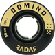 Radar - Domino 50mm | 98a or 101a ( 4 pack ) Black Indoor Rhythm, Dance, Session, Shuffle