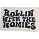 Rollin Homies Sticker - 3" x 2"