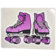 Purple Skates Sticker - 2.5" x 2"