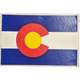 Colorado Flag Sticker - 1.5" x 1"