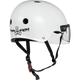 Triple 8 - White Gloss The Certified Sweatsaver Visor Helmet