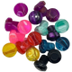 Jammerz Toe Plugs - Swirlz - Purple Pearl - 5/8 Plug ( set of 2 )