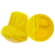 Jammerz Toe Plugs - Swirlz - Yellow - 5/8 Plug ( set of 2 )