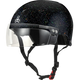 Triple 8 - Black Glitter The Certified Sweatsaver Visor Helmet