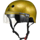 Triple 8 - Gold Glitter The Certified Sweatsaver Visor Helmet